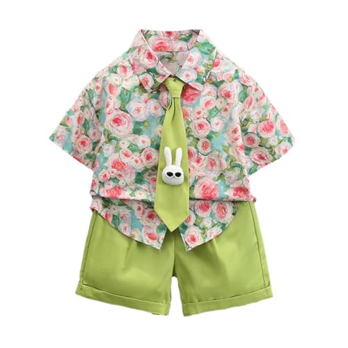 ボイーズ ゆったりカジュアル キッズ半袖 夏 Tシャツ&ショーツパンツ セット ボイーズ ゆったりカジュアル キッズ半袖 夏 Tシャツ&ショーツ